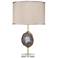 Jamie Young Purple Natural Lavender Agate Table Lamp
