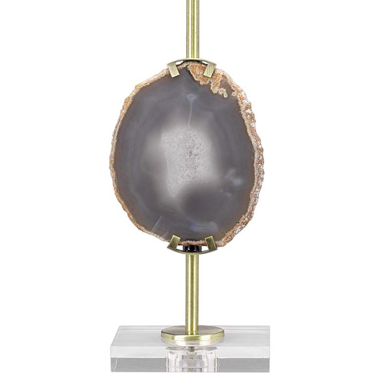 Image 6 Jamie Young Purple Natural Lavender Agate Table Lamp more views