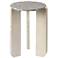 Jamie Young Quarry Wood and Terrazzo Stone Side Table