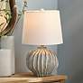 1_Jamie Young Reef Ceramic Table Lamp with Linen Shade