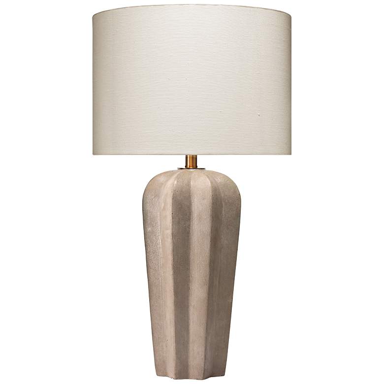 Image 1 Jamie Young Regal Gray Cement Table Lamp