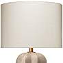 Jamie Young Regal Gray Cement Table Lamp