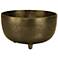 Jamie Young Relic Bowl 5 1/2" High Brass Finish Large Footed Bowl