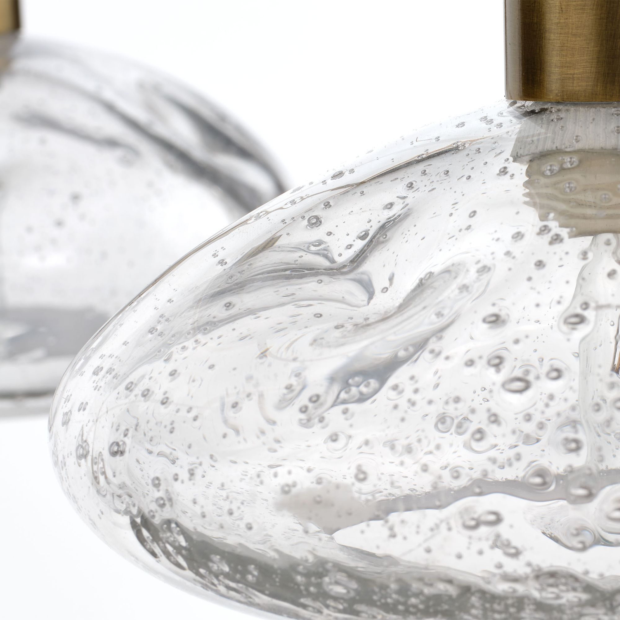 Image 4 Jamie Young Reservoir 9-Light Blown Glass Chandelier 45.88" more views