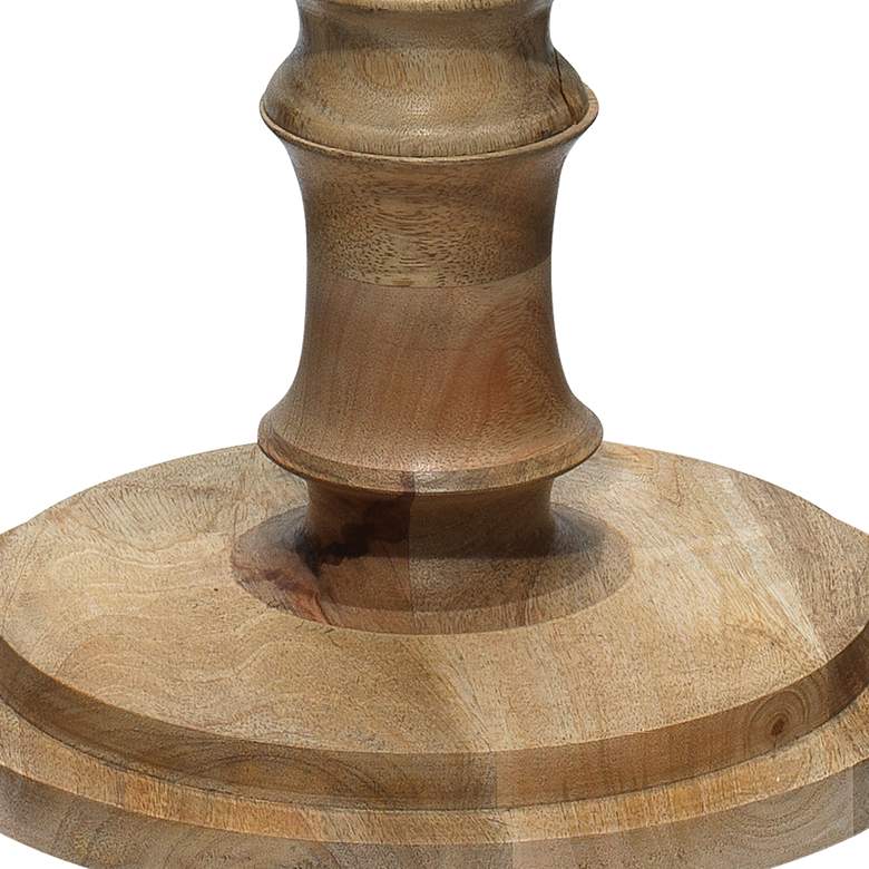 Image 3 Jamie Young Revolution 62 3/4" Mango Wood Column Floor Lamp more views
