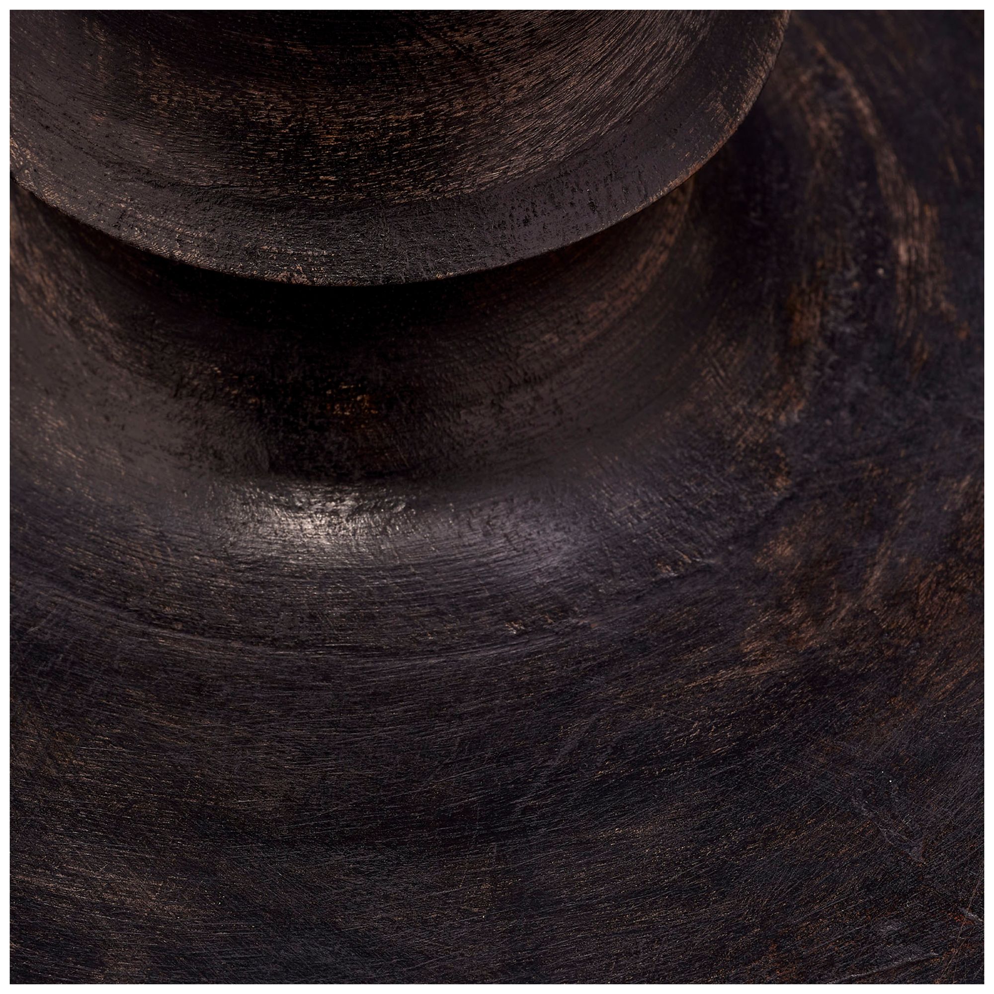 Image 3 Jamie Young Revolution Wood 1-Light Black Floor Lamp more views