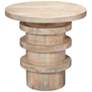 Thumbnail2 of Jamie Young Revolve 24" Wide White-Washed Side Table