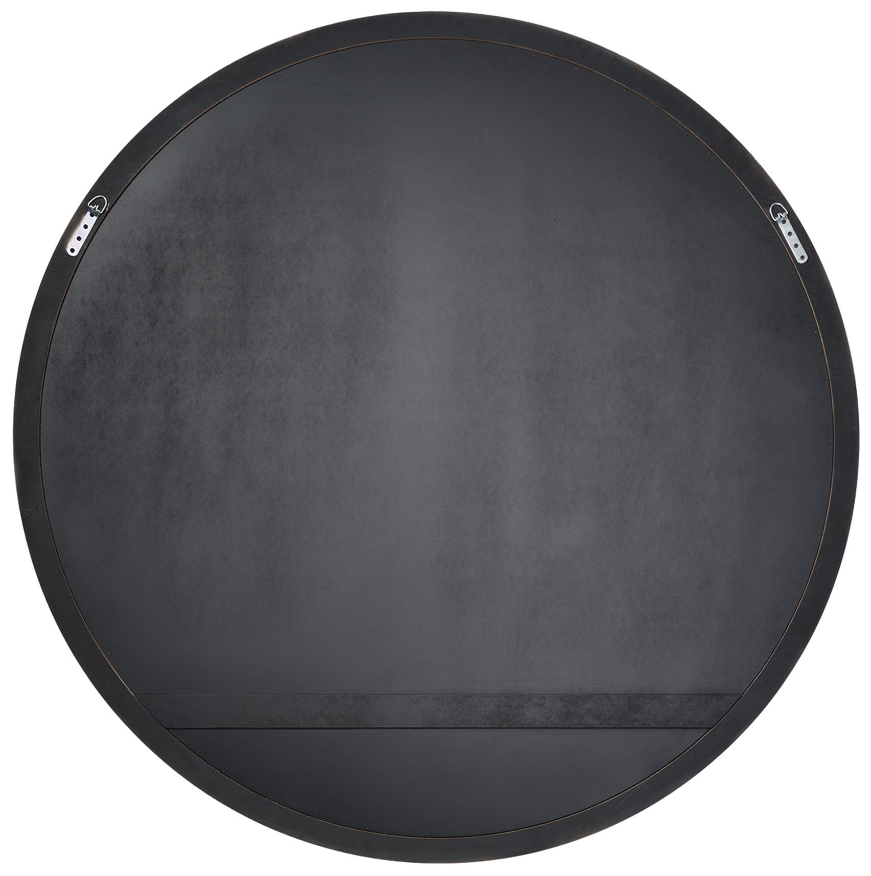 Image 5 Jamie Young Riley Wood Round Wall Mirror 60" in Natural more views