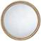 Jamie Young Riley Wood Round Wall Mirror