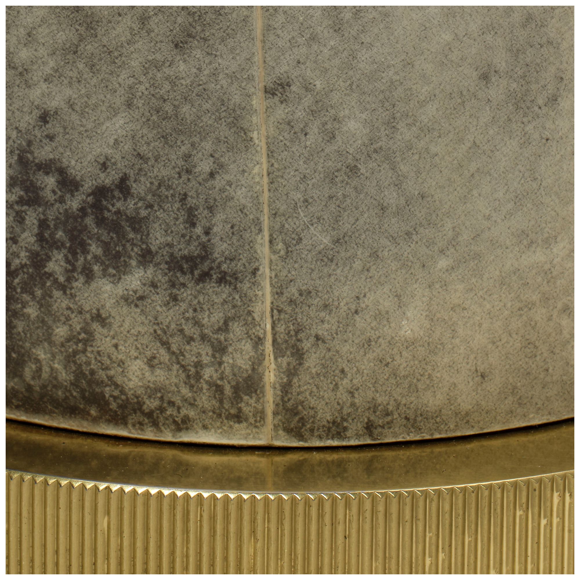 Image 4 Jamie Young Rivet Vellum Table Lamp 15.5" in Grey more views