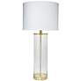 Jamie Young Rockefeller Brass Glass Table Lamp - #1N919 | Lamps Plus