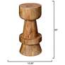 2_Jamie Young Rook Mango Wood Counter Stool more views
