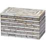 1_Jamie Young Roosevelt Grey Mother of Pearl Textured Decorative Small Box