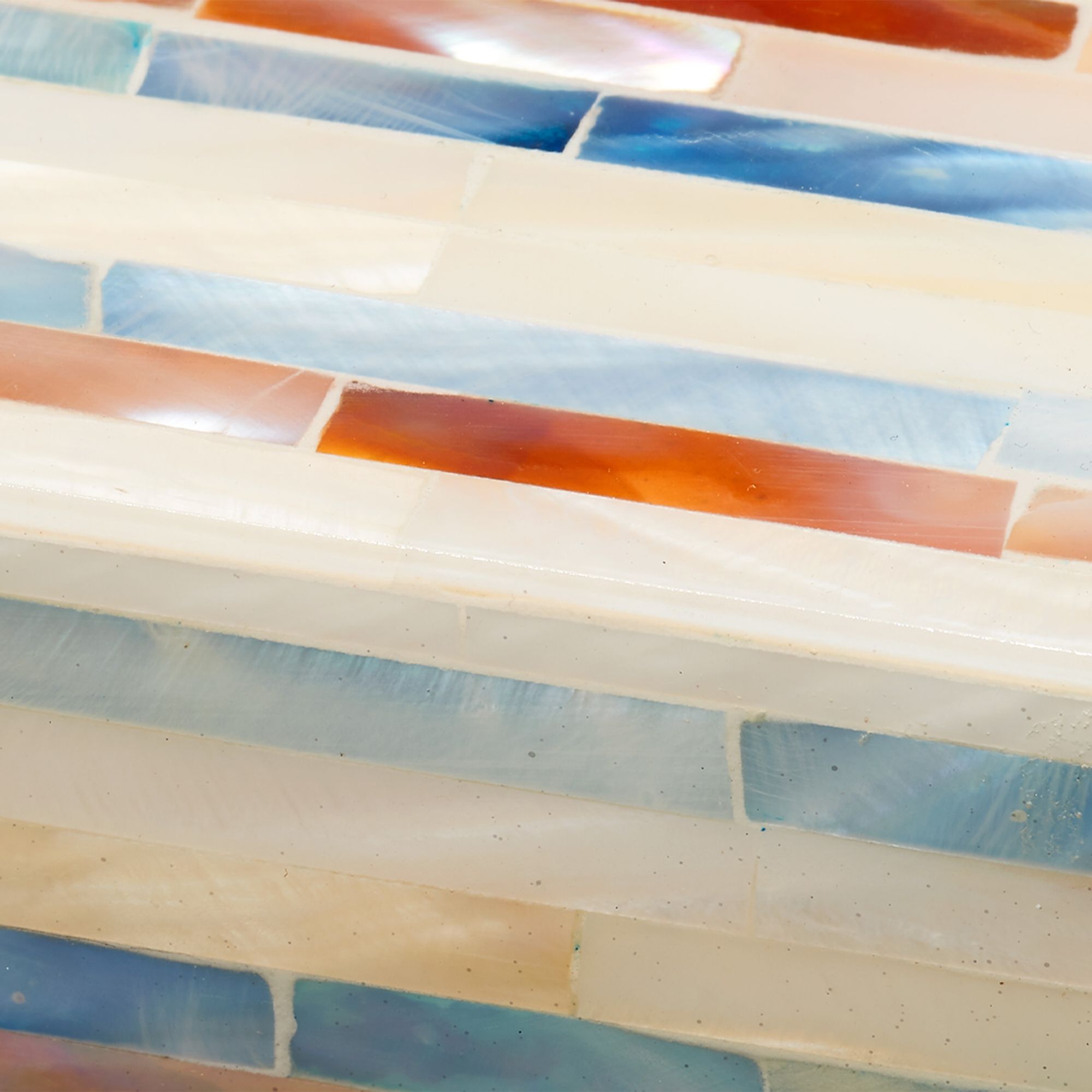 Image 4 Jamie Young Roosevelt Mother of Pearl Decorative Small Box more views