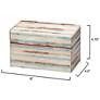 3_Jamie Young Roosevelt Mother of Pearl Decorative Small Box more views