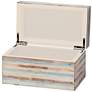 5_Jamie Young Roosevelt Mother of Pearl Decorative Small Box more views