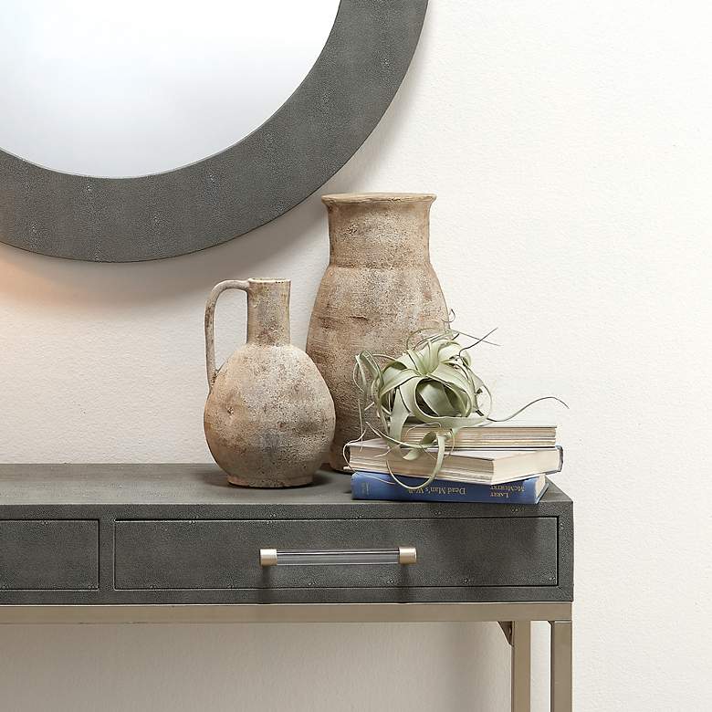 Image 5 Jamie Young Root Hazelnut Ceramic Decorative Vase more views