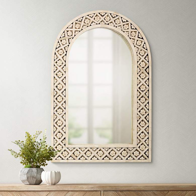 Image 1 Jamie Young Royal Palace 24 inch x 36 inch Arch Wall Mirror
