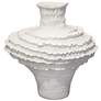 2_Jamie Young Ruffle Ceramic 14.5" High Decorative Vase