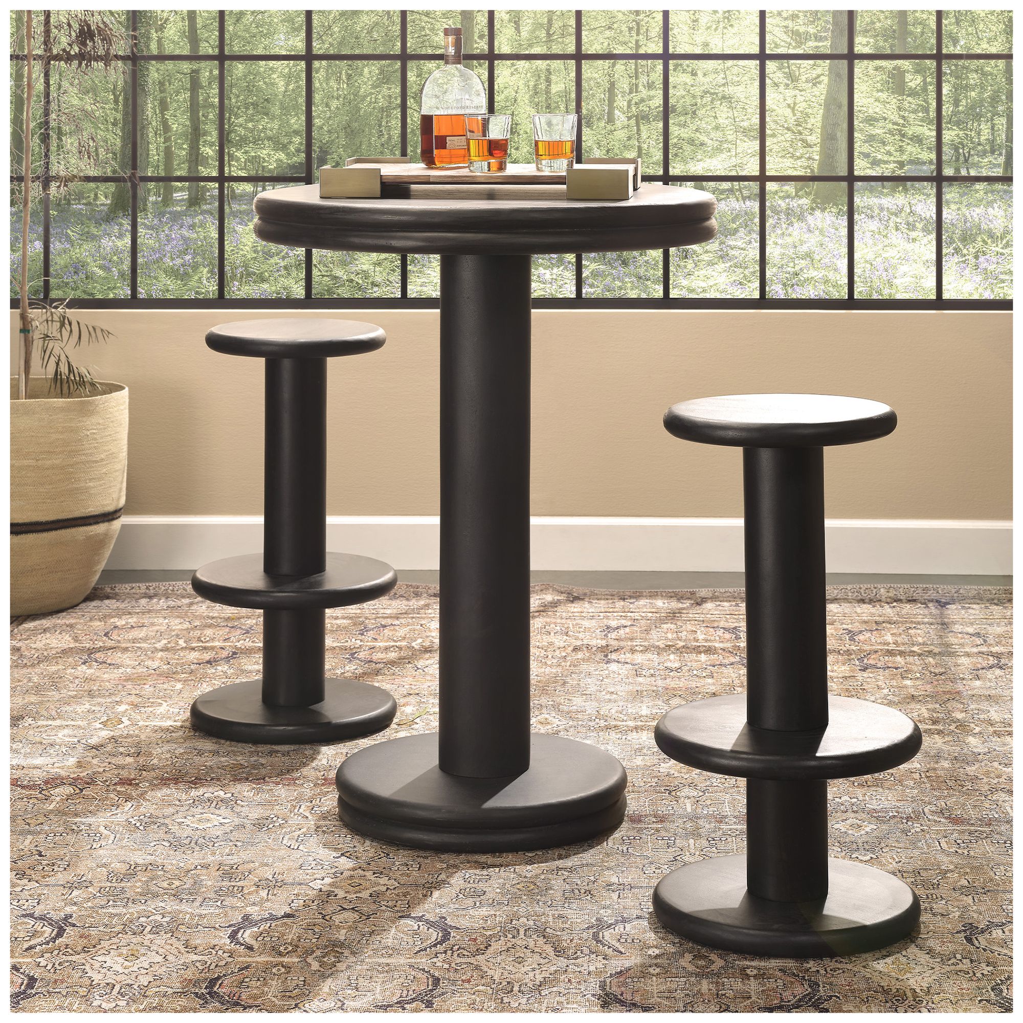 Image 2 Jamie Young Rye Mango Wood Barstool 30.5 more views