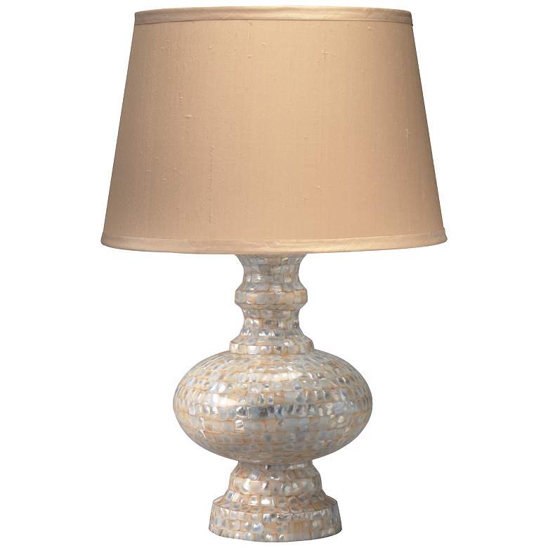 Image 1 Jamie Young Saint Croix Mother of Pearl 30 inch High Table Lamp