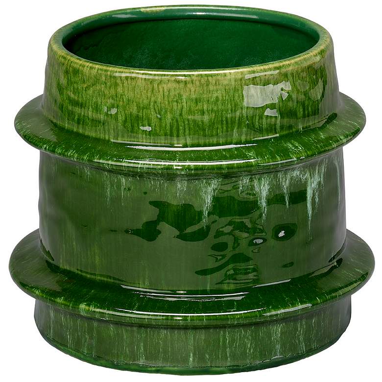 Image 1 Jamie Young Saturn 7.5" High Ceramic Decorative Vase