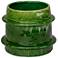 Jamie Young Saturn 7.5" High Ceramic Decorative Vase