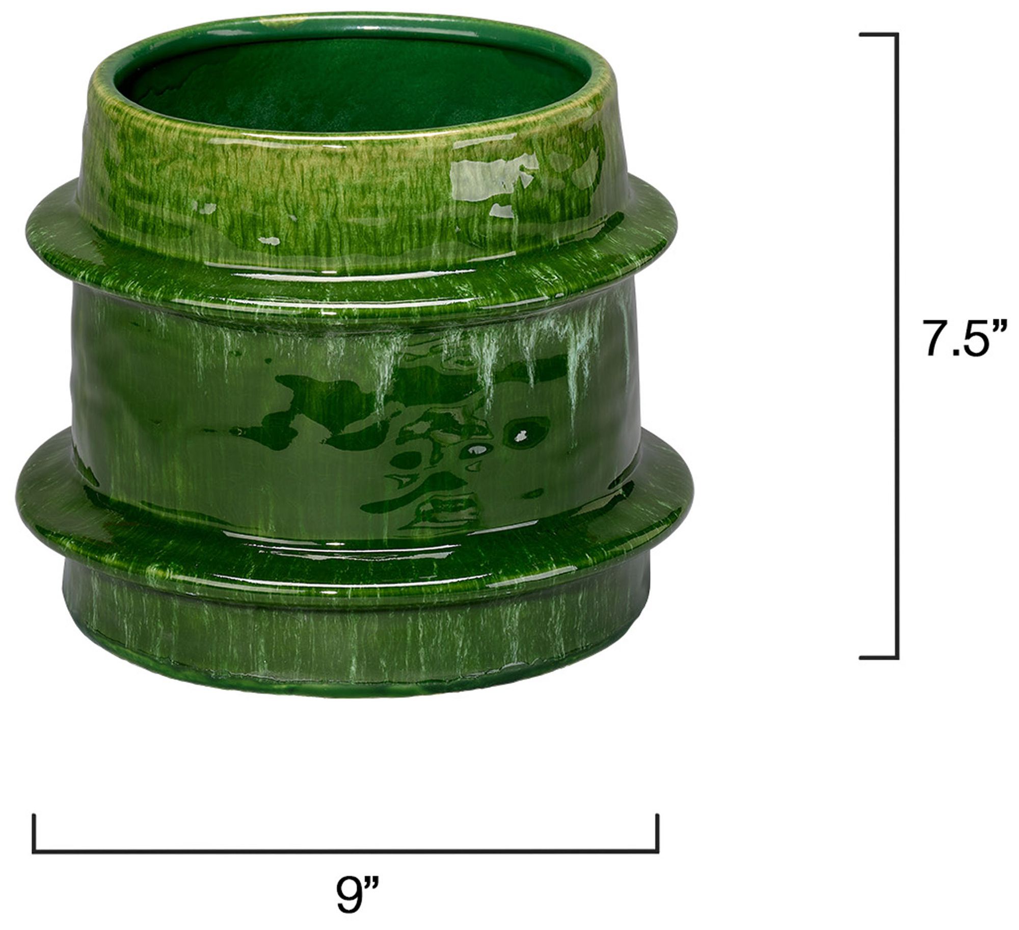 Image 3 Jamie Young Saturn 7.5" High Ceramic Decorative Vase more views