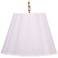 Jamie Young Scalloped 1-Light Boucle Linen Pendant