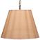 Jamie Young Scalloped 1-Light Raffia Pendant