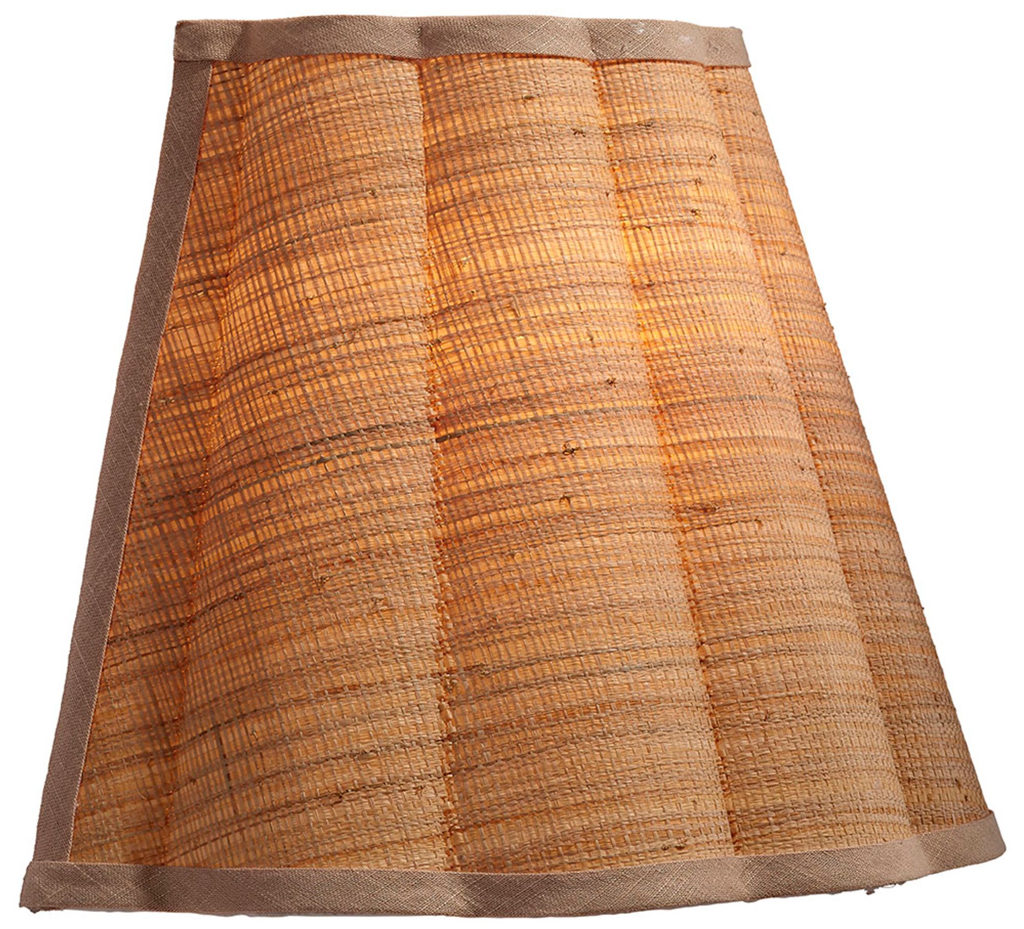 Image 7 Jamie Young Scalloped 1-Light Wall Sconce in Raffia more views