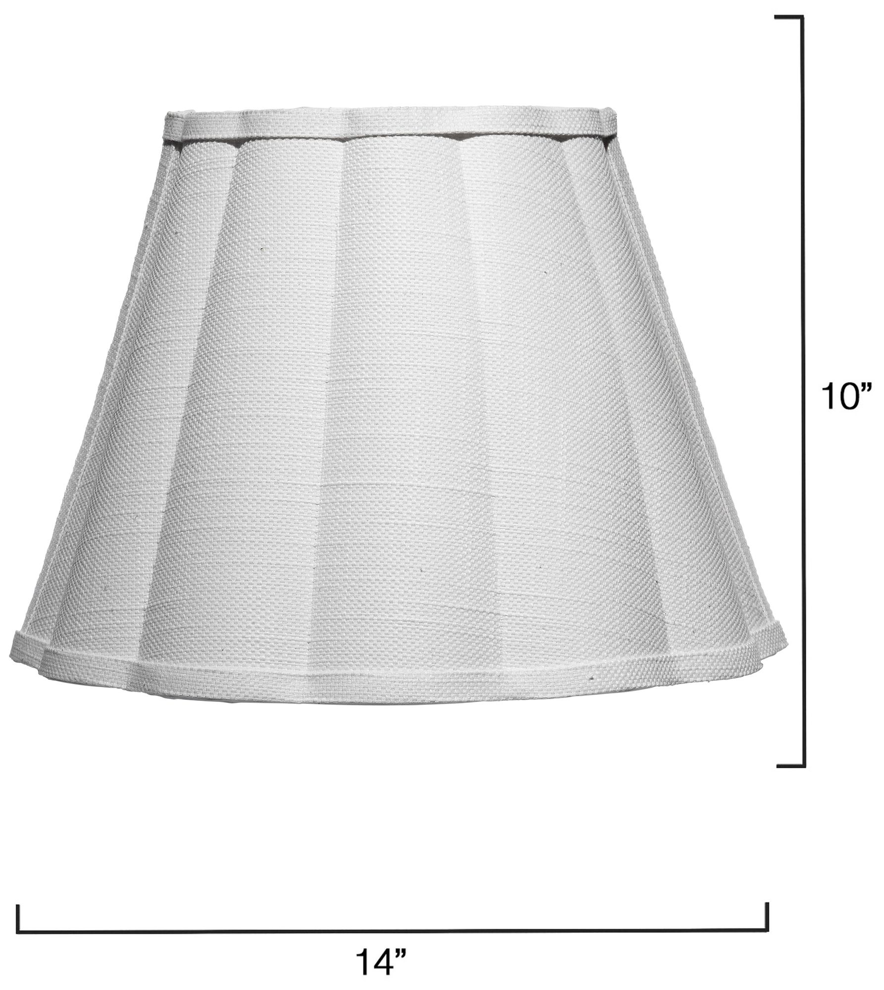 Image 3 Jamie Young Scalloped 1-Light Wall Sconce in White Linen more views