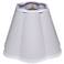Jamie Young Scalloped White Polyester 12" Shade