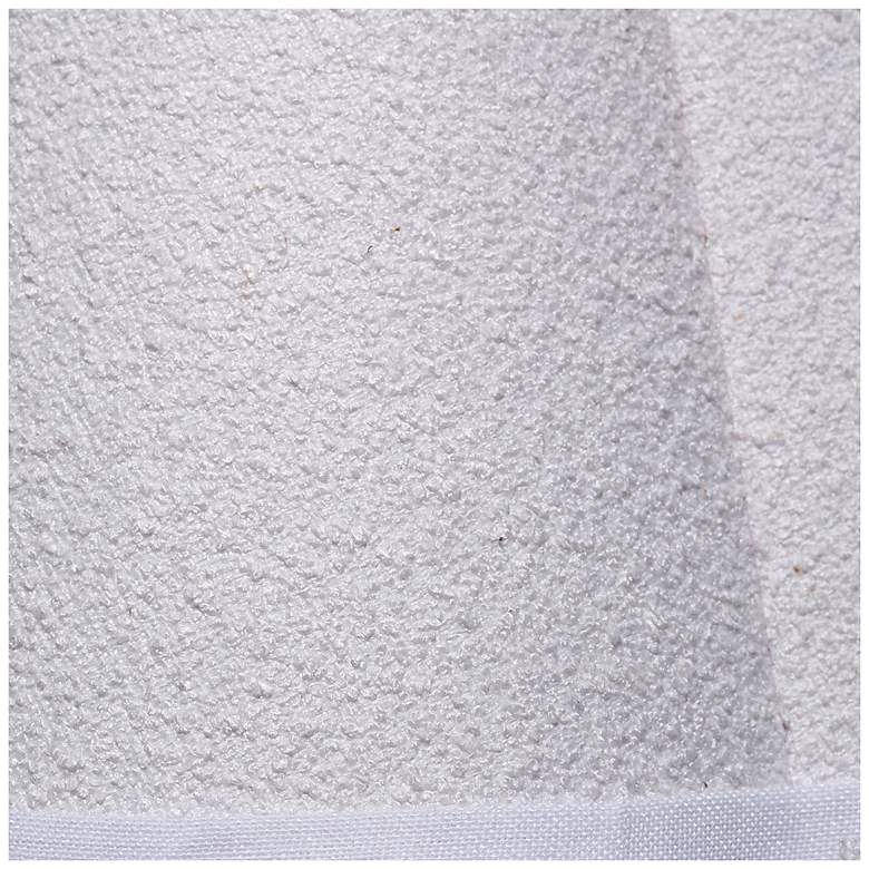 Image 4 Jamie Young Scalloped White Polyester 12" Shade more views
