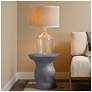 2_Jamie Young Sculpt Fiber Glass Indoor/Outdoor Steel Grey Side Table more views