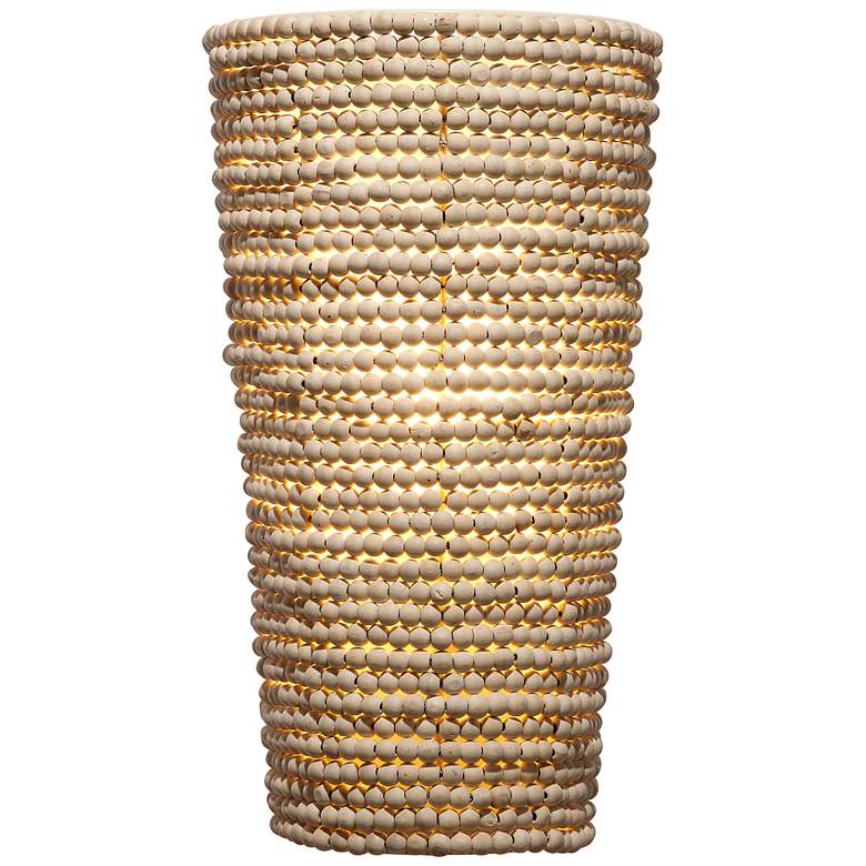 Image 6 Jamie Young Seawall 1-Light Beaded Cone Wall Sconce more views
