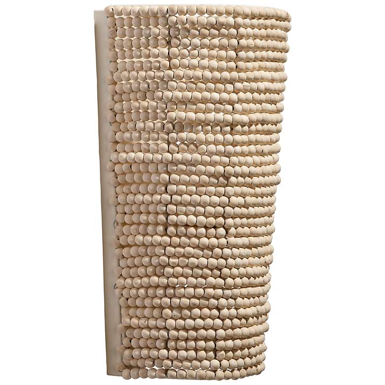 Image 7 Jamie Young Seawall 1-Light Beaded Cone Wall Sconce more views