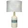 Jamie Young Sedona Blue and White Ceramic Table Lamp