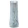 Jamie Young Sequoia Blue Glass Decorative Vase, Small
