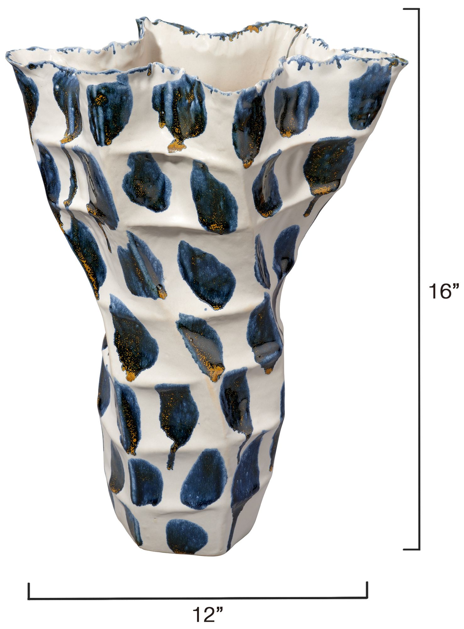 Image 3 Jamie Young Seurat Tall Ceramic Decorative Vase more views