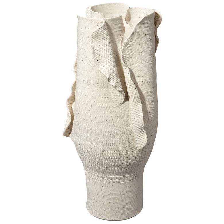Image 1 Jamie Young Severed Tall Porcelain Decorative Vessel