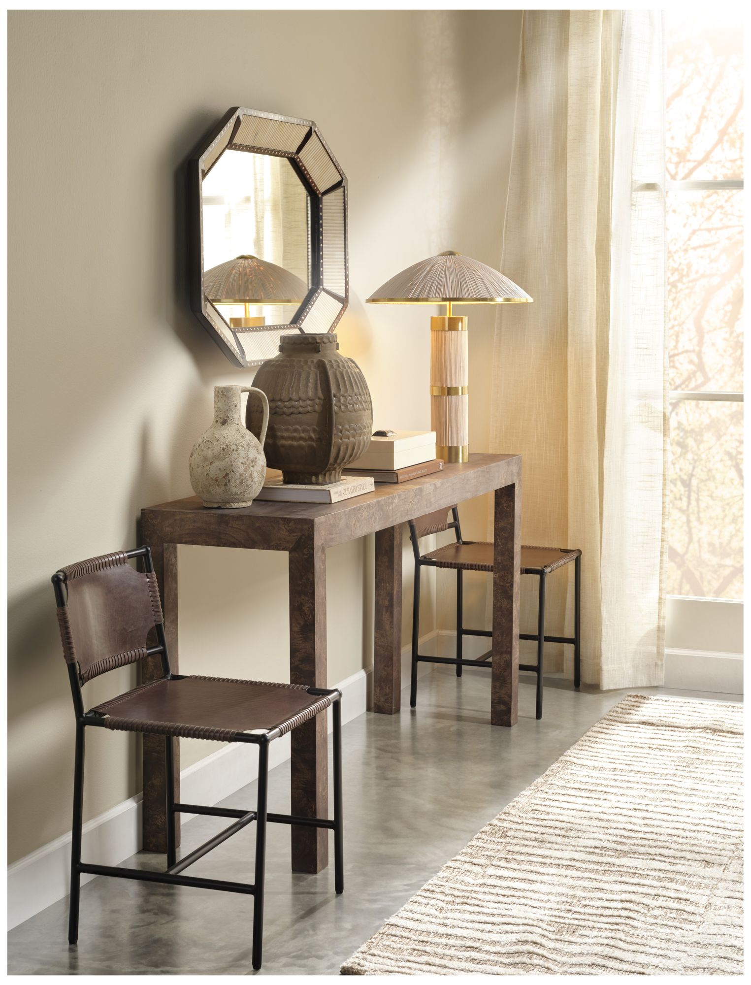 Image 5 Jamie Young Seychelles Rattan Table Lamp 24" more views