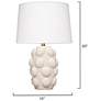 3_Jamie Young Silas Ceramic Table Lamp with Linen Shade more views