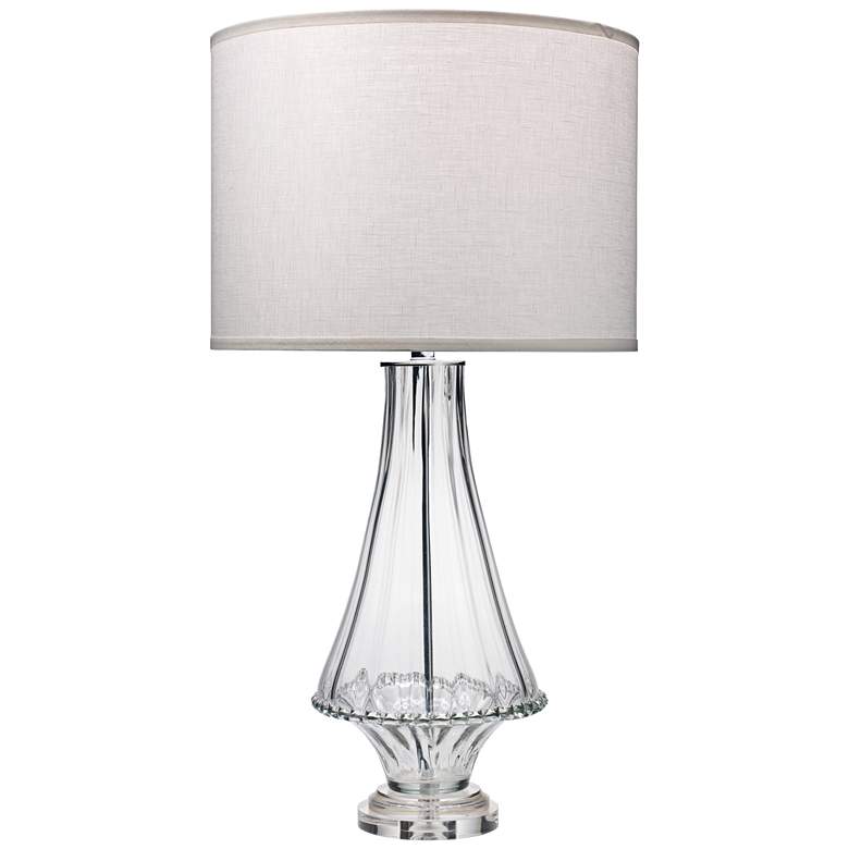 Image 1 Jamie Young Simone Clear Pinched Glass Table Lamp
