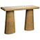 Jamie Young Skipper 32" Wide Seagrass Console Gathering Table