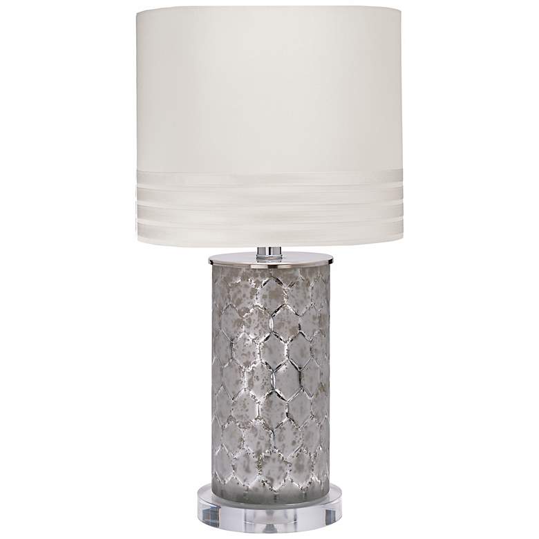 Image 1 Jamie Young Small Lattice Glass Table Lamp