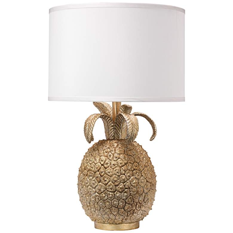 Image 1 Jamie Young Small Pineapple Champagne Table Lamp