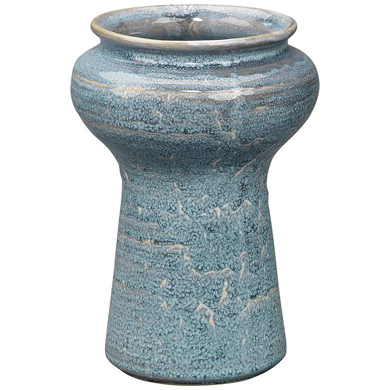 Image 3 Jamie Young Snorkel Blue Ceramic Vases Set of 2 more views