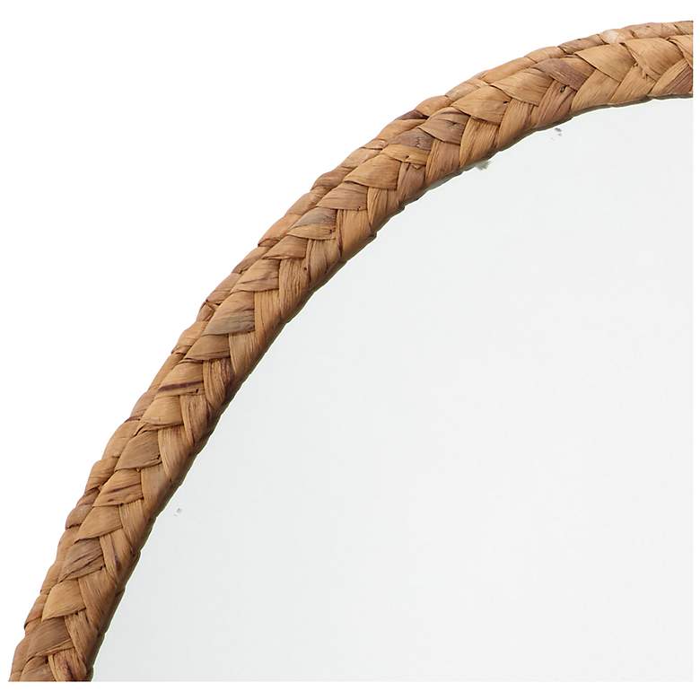 Image 4 Jamie Young Sparrow Braided 41" Oval Mirror more views