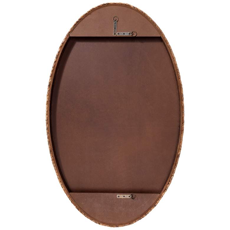 Image 5 Jamie Young Sparrow Braided 41" Oval Mirror more views